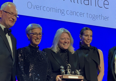 Award recognises a collective effort for cancer research