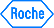 Roche Logo Blue 10mm for print 311745